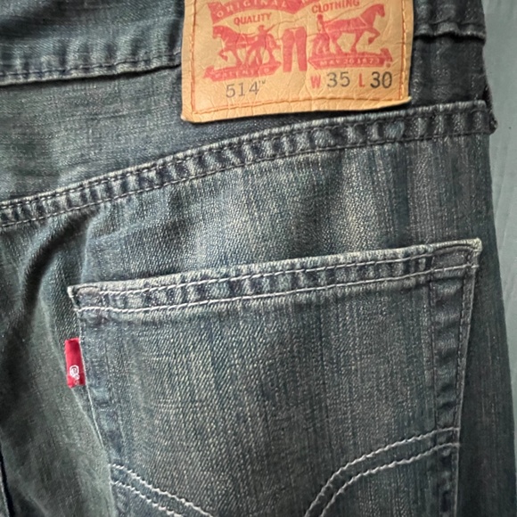 Levi's 514 Men's Jean Size W 35  L 30 - Picture 7 of 8